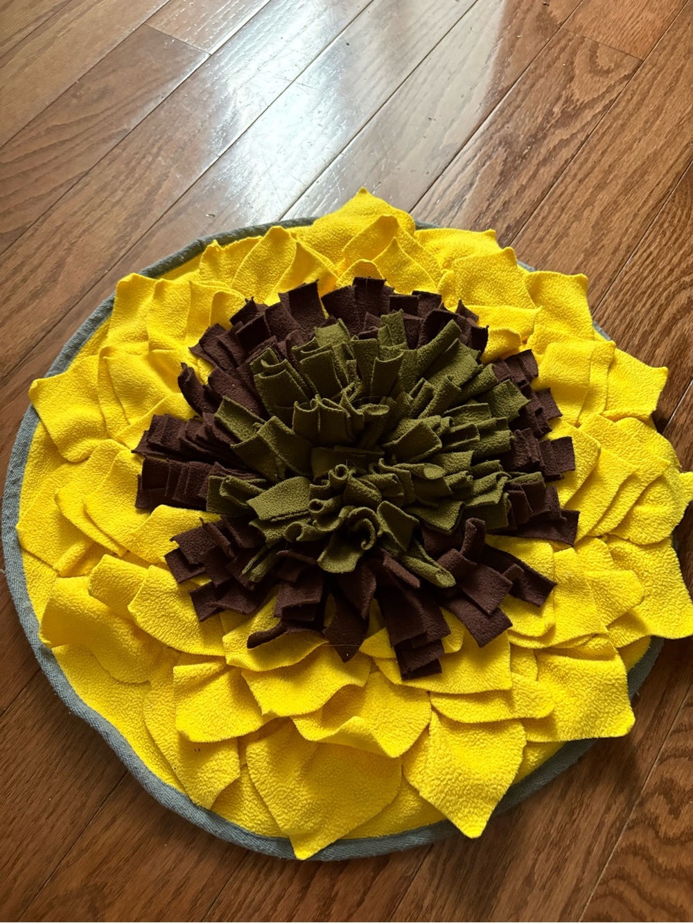 Sunflower Snuffle Mat - Yellow sniffy Matt